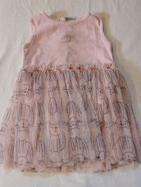 Absorba Pink Tulle Kitty Dress for Girls